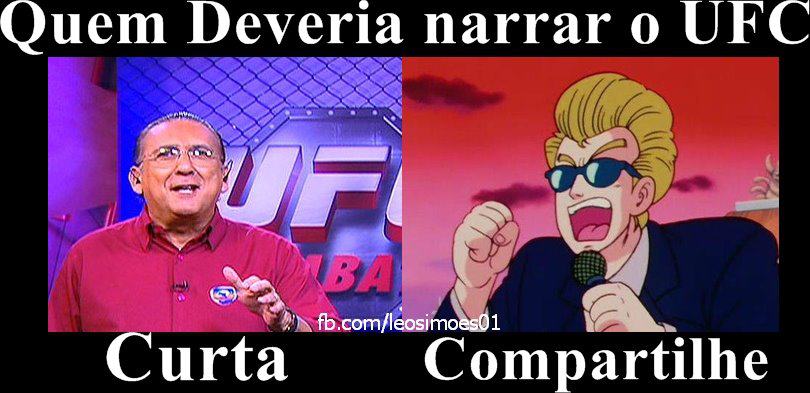 Quem deveria narrar o UFC?